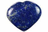 Polished Lapis Lazuli Heart - Pakistan #170967-1